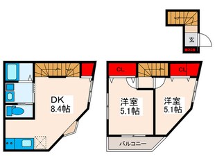 k-stationの物件間取画像